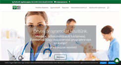 Desktop Screenshot of orvosiprogram.hu
